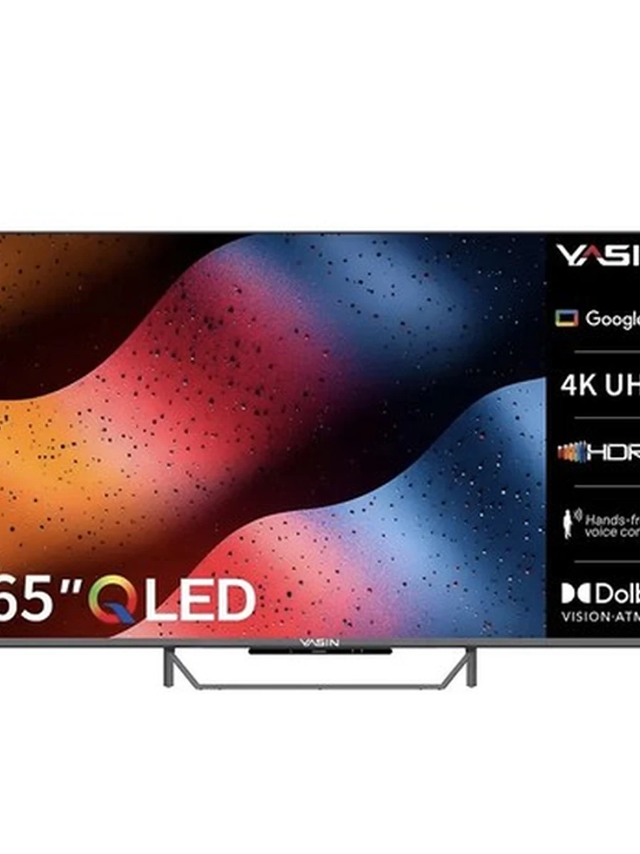 телевизор Yasin 65’’дюймов (165см) QLED UHD 4K