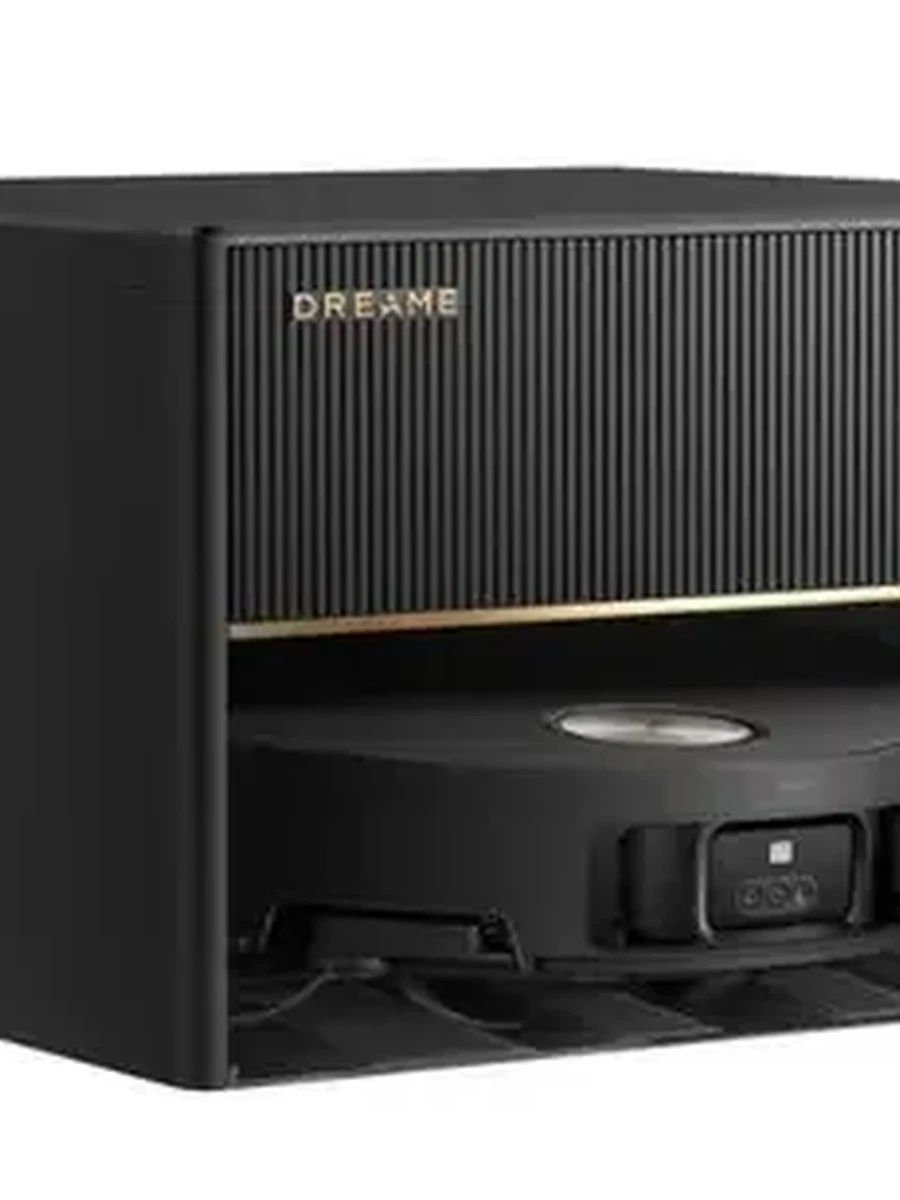 Пылесос-робот Dreame X50 Master [Лидар, станция с/о, 6400 мА*ч, 20000Па, уборка: влажная, сухая, 80 мл, 0.40 л, смарт упр, картография, черный]
