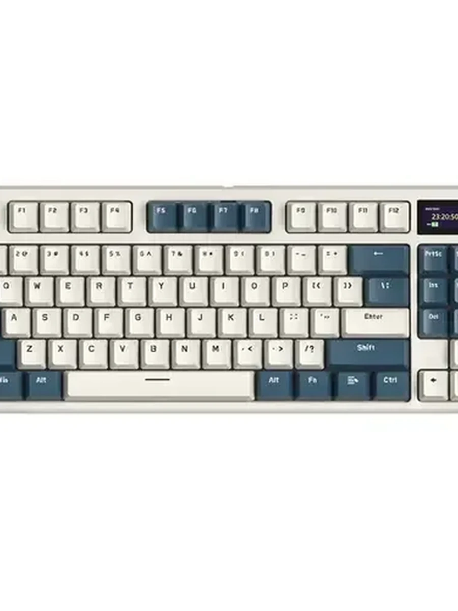 Клавиатура проводная + беспроводная Attack Shark K86 бежевый [механическая, подсветка]