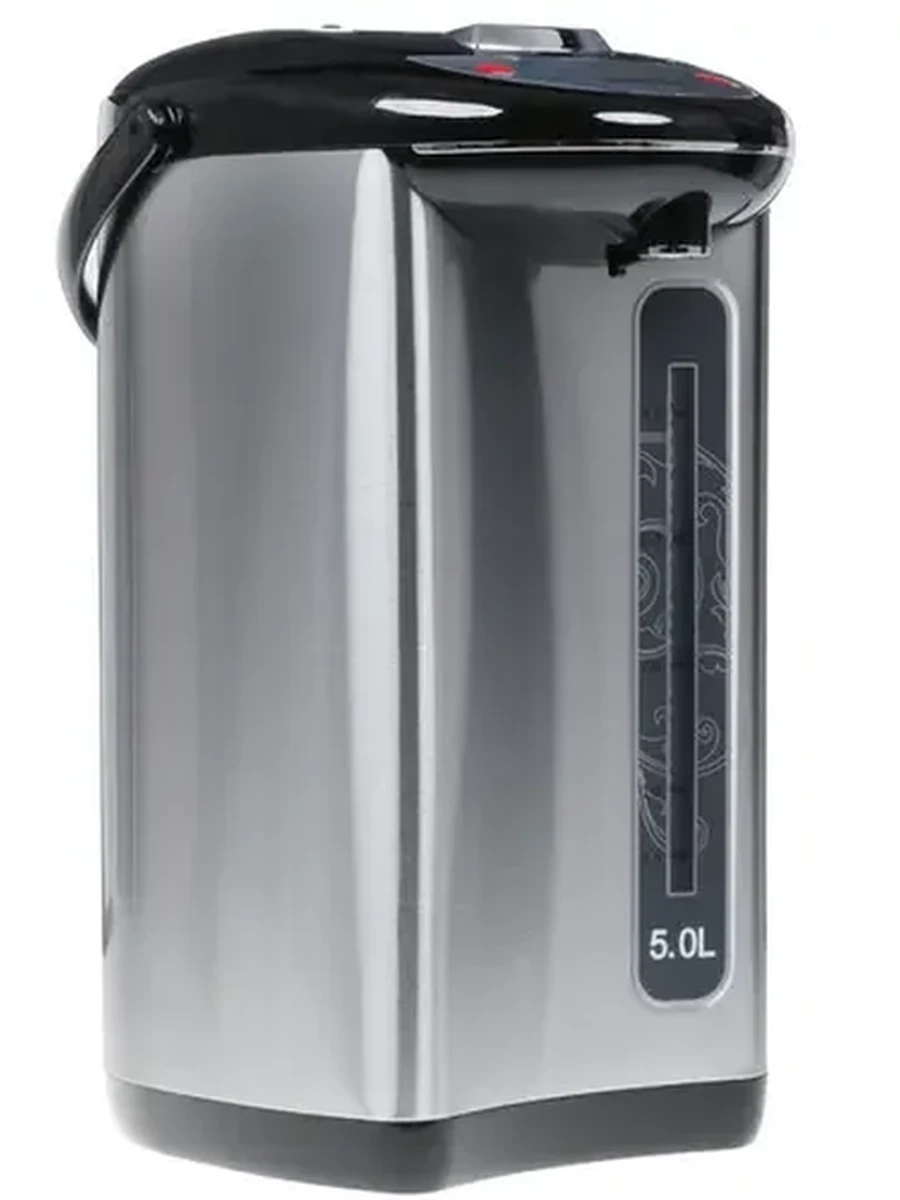 Термопот Centek CT-1083 серебристый [5 л, 850 Вт, электронасос, ручной насос]