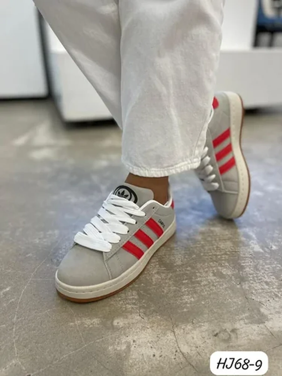 Кроссовки Adidas Campus 00s кеды серые замшевые унисекс 41-размер
