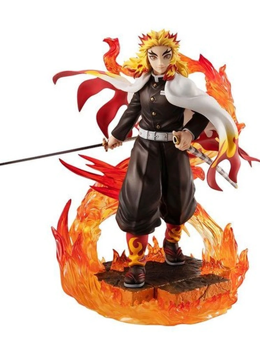 Премиум фигурка «Demon Slayer: Kimetsu no Yaiba - Kyojuro Rengoku G.E.M Series» от MEGAHOUSE Limited Collection