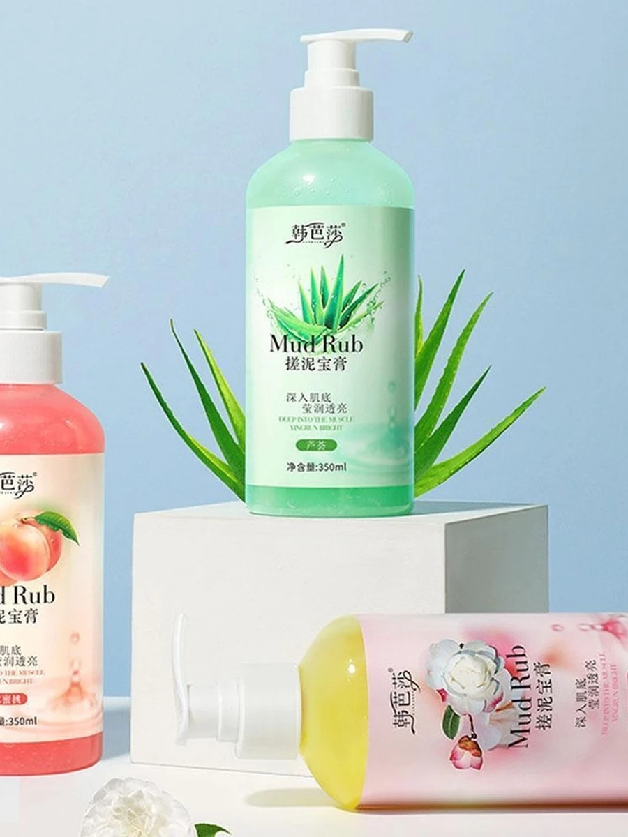 Скраб для тела с отшелушивающим кремом для растирания кожи, 350 мл, должен стряхнуть куриную кожу