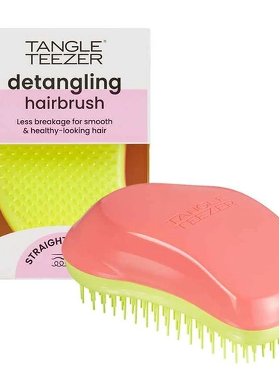 Tangle Teezer the original salmon Pink & Hyper Yellow 2338