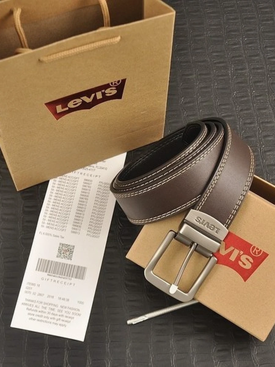 Кожаный ремень LEVIS