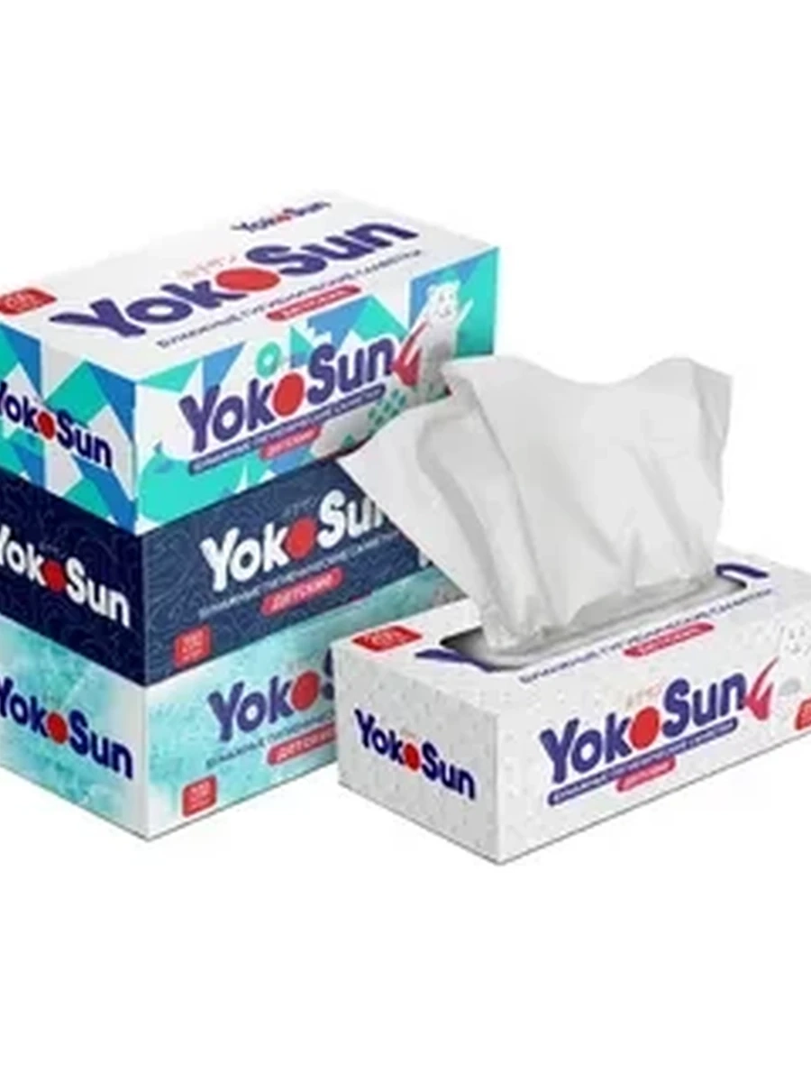 Вытяжные салфетки YOKOSUN 200 шт