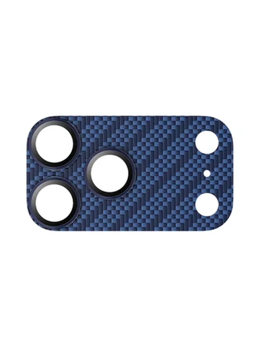 Защитное стекло на Камеру KEEPHONE KP-SPL021A KEVLAR LENS iP 17 Pro Max (Deep Blue Robin)