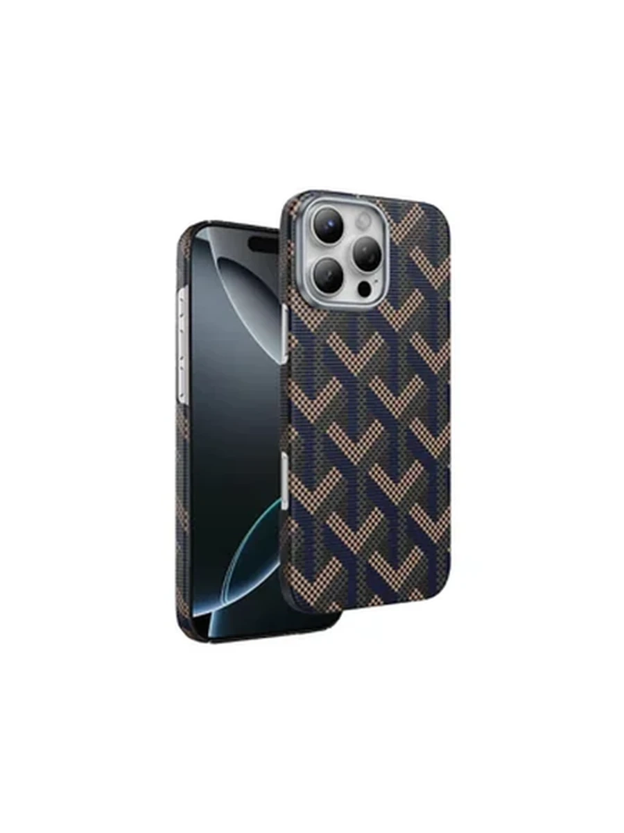 Чехлы KEEPHONE KP-MC0227 KEVLAR PRAGUE MagSafe Iphone 16Pro Max Midas
