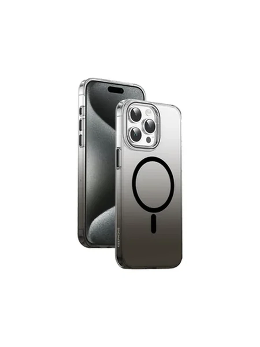 Чехлы KEEPHONE KP MC0133 AURORA PRO MagSafe Iphone iP 15Pro Max Black