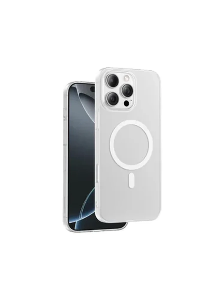 Чехлы KEEPHONE KP-MC0205 AIRGRIP MagSafe Iphone 16Pro Max White