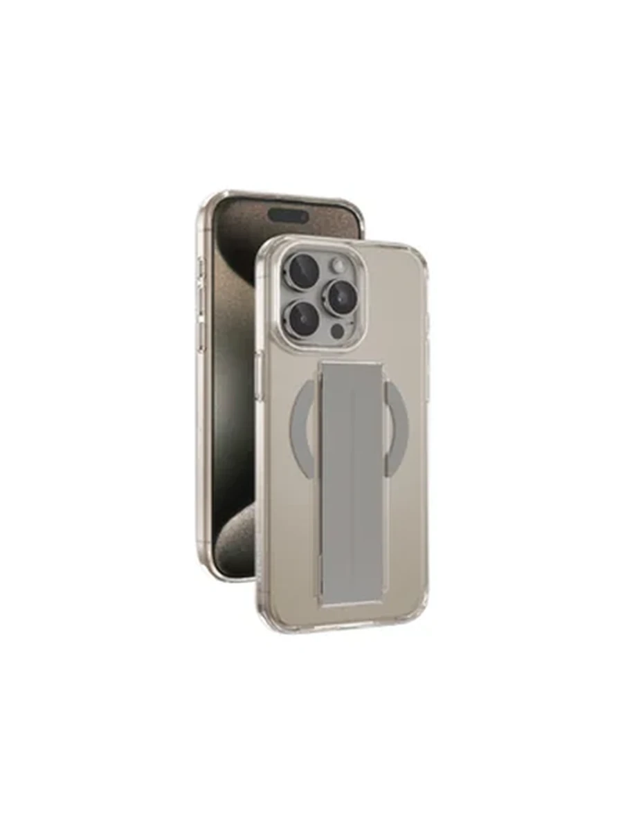 Чехлы KEEPHONE KP-MC0168 MAGGRIP MagSafe Iphone 15Pro (Titanium Grey)