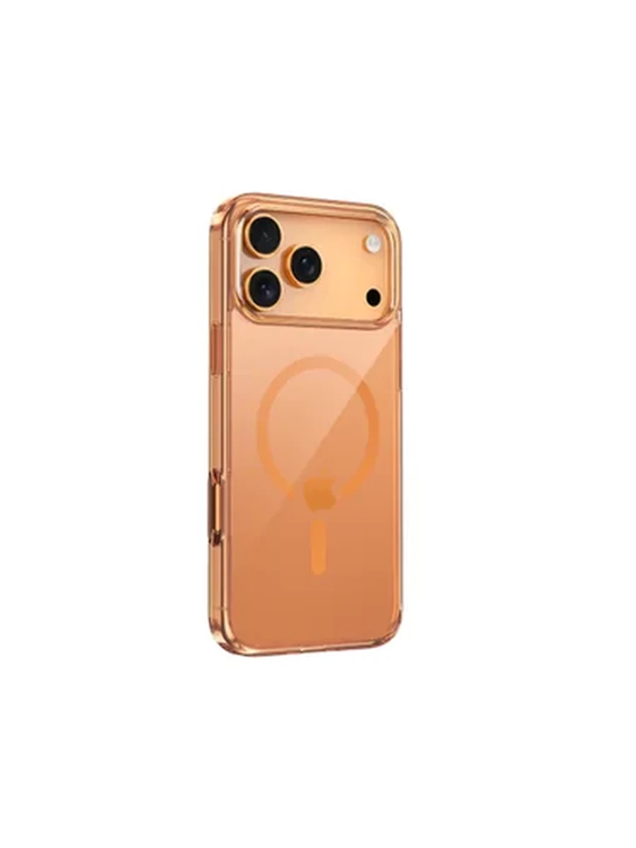 Чехлы KEEPHONE KP-MC0048 HYBRID NON-YELLOWING MagSafe Iphone 17Pro Max Cosmic Orange