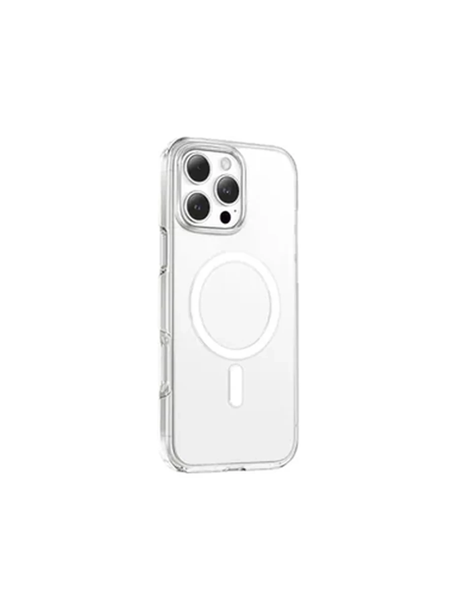 Чехлы KEEPHONE KP MC0214 GLAZE NON-YELLOWING MagSafe Iphone 16Pro Transparent