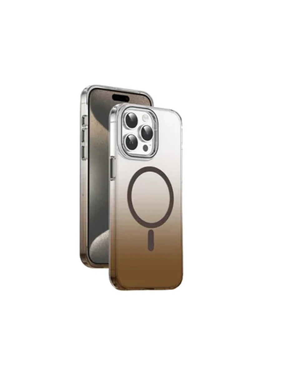 Чехлы KEEPHONE KP MC0133 AURORA PRO MagSafe Iphone iP 15Pro Titanium Grey