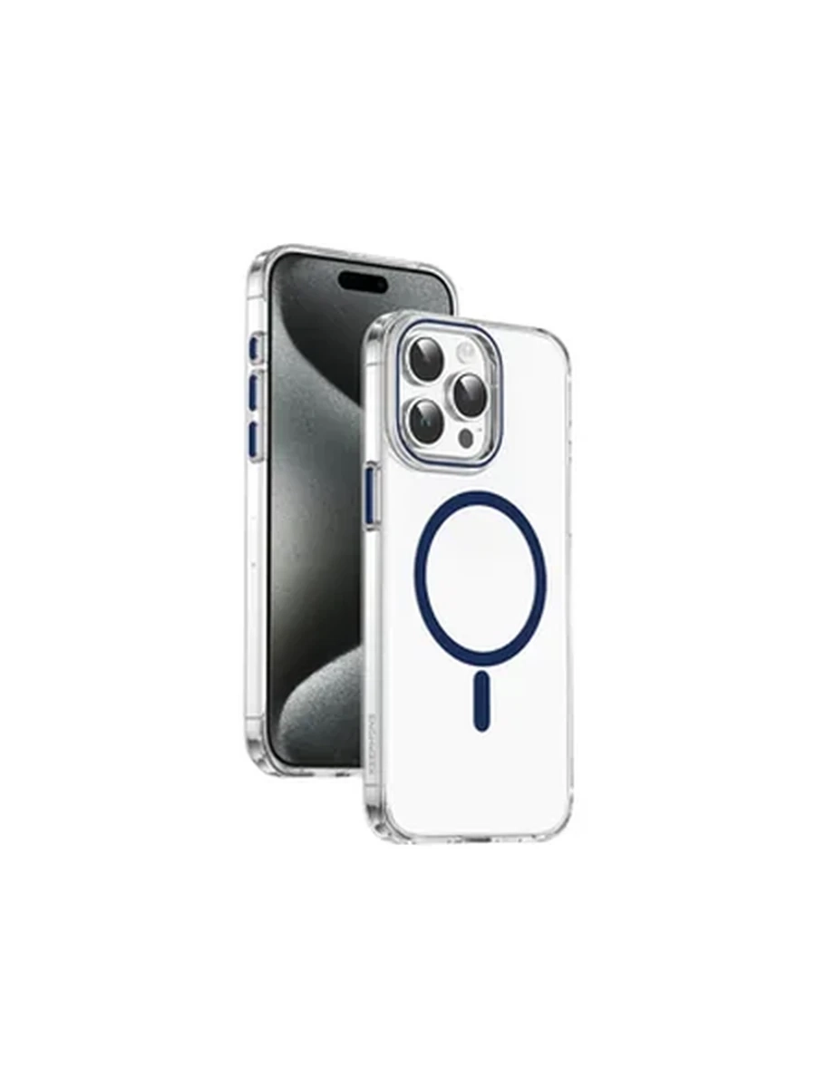 Чехлы KEEPHONE KP MC0134 AURORA  MagSafe Iphone iP15 Blue