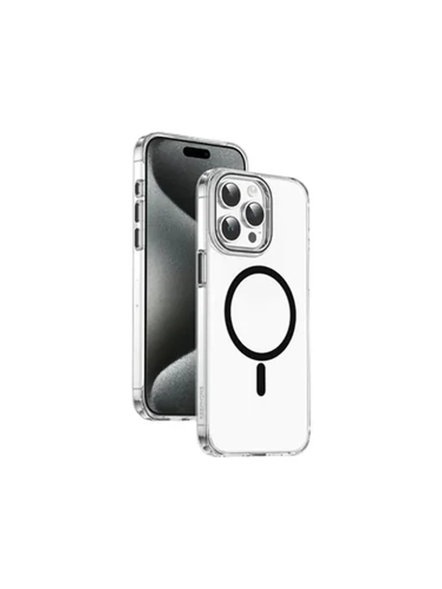 Чехлы KEEPHONE KP MC0134 AURORA  MagSafe Iphone iP 16 Pro  Max Black