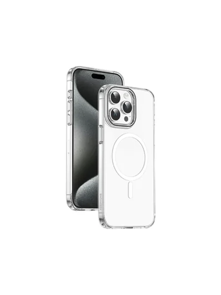 Чехлы KEEPHONE KP MC0134 AURORA  MagSafe Iphone iP15 Pro Max Clear