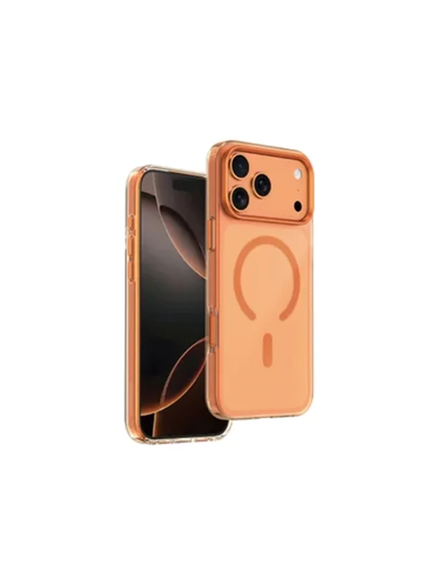 Чехлы KEEPHONE KP-MC0107N MOCOCO MagSafe Iphone iP 17 Pro Max (Cosmic Orange)