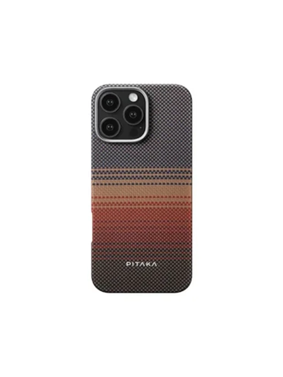 Чехол Pitaka Tactile Woven Case4 для iPhone 16 Pro Max PitaTap (Sunset)