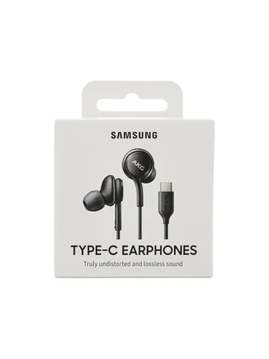 Наушник Samsung Type-C Earphones AKG Original Черный,