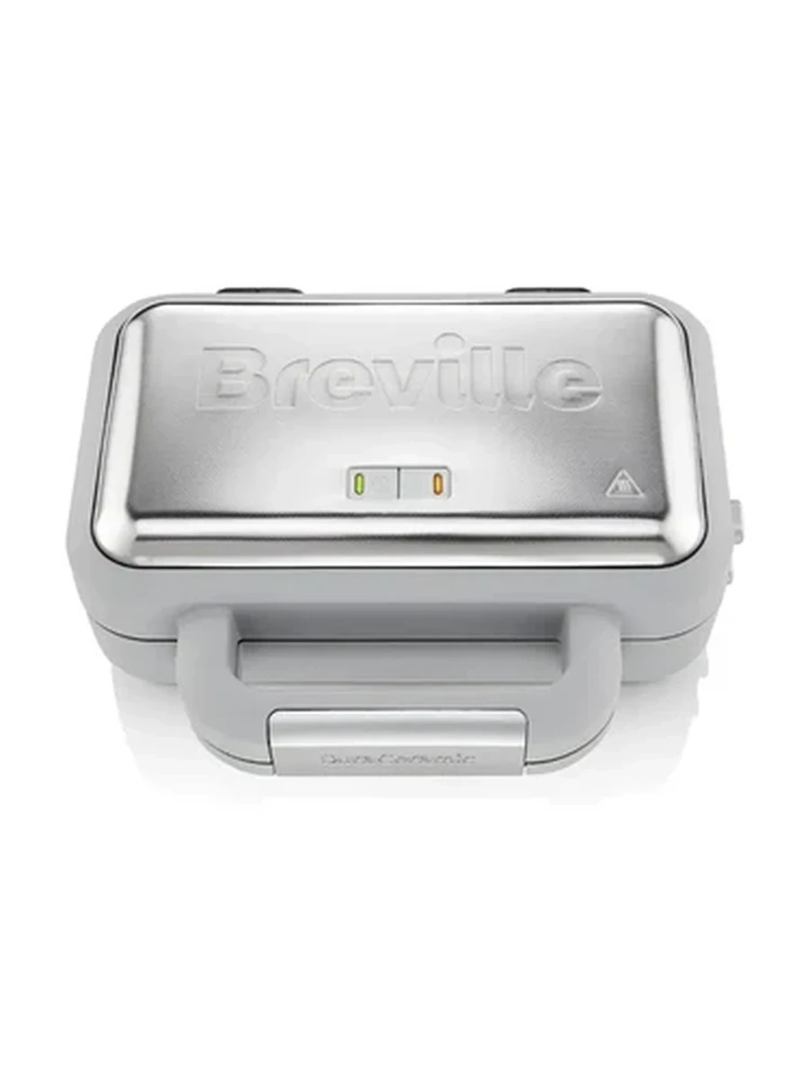 Вафельница Breville DuraCeramic VST072Х - немецкая версия - с керамическим покрытием для венских вафель (Бревиль ДюраКерамик, Германия)