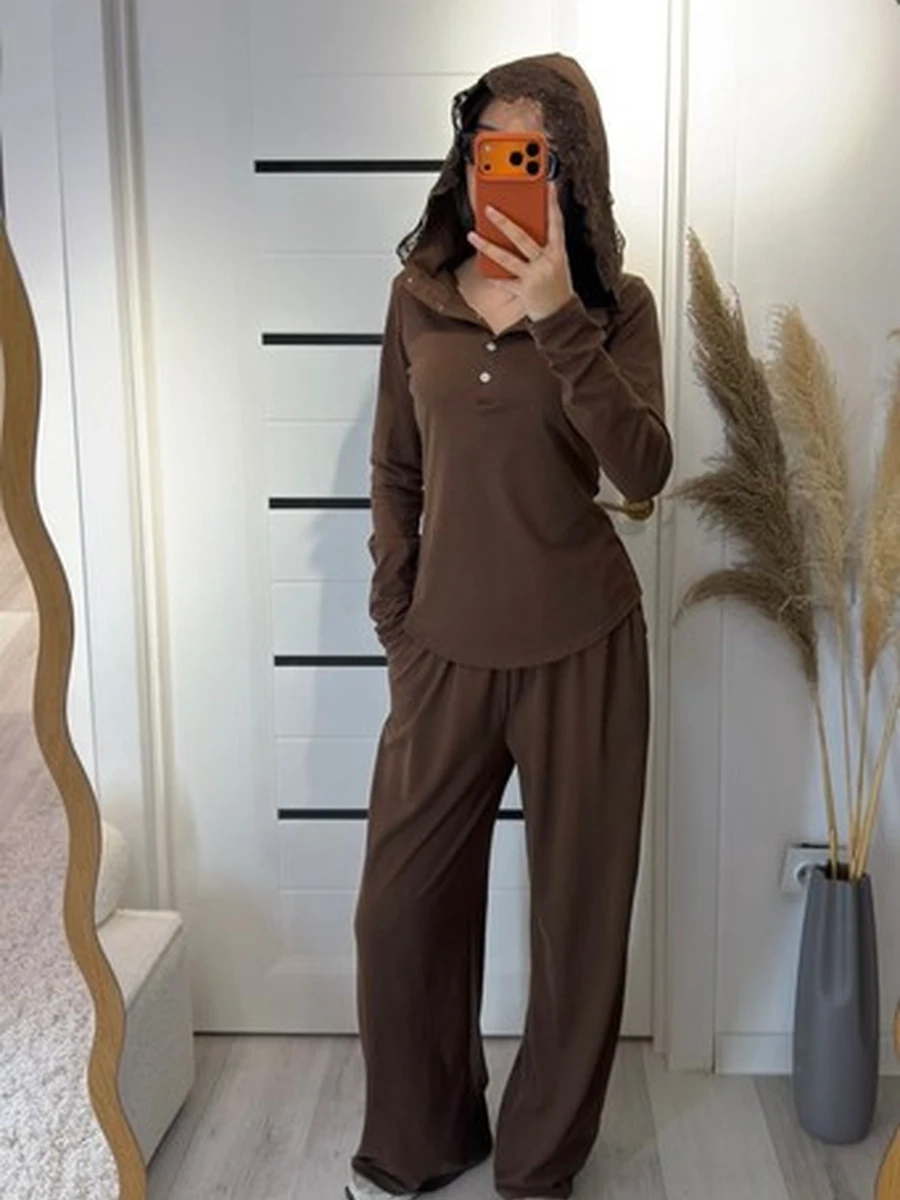 Женский костюм двойка с капюшоном Soft Comfort