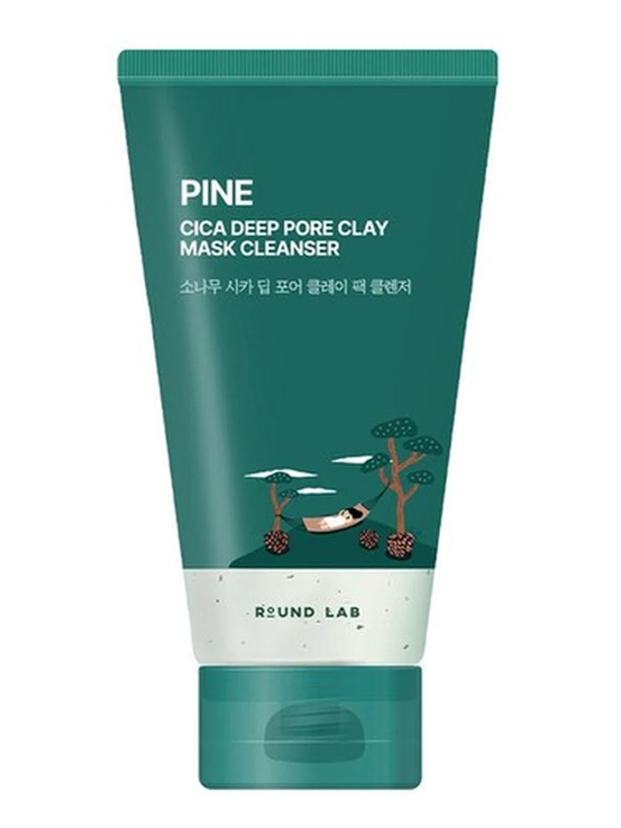 ROUND PINE DEEP PORE CLAY MASK CLEANSER 150ML