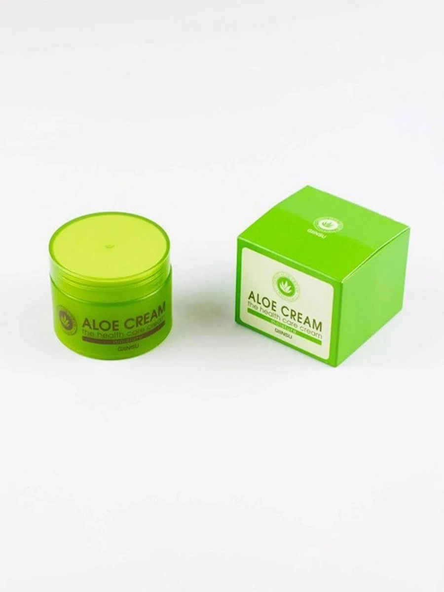 Увлажняющий крем для лица Giinsu Aloe Cream The Health Care