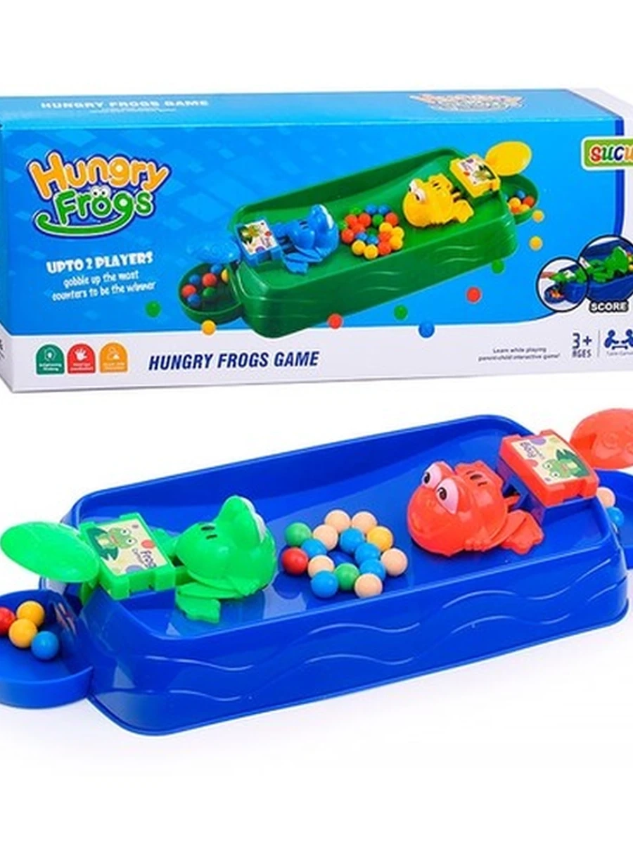 Игра «Голодные лягушки»