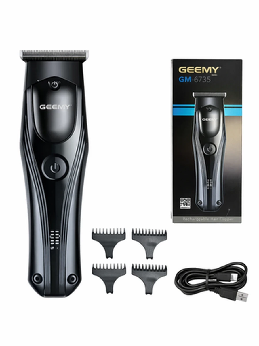 Машинка для стрижки волос Модель: Geemy GM-6735