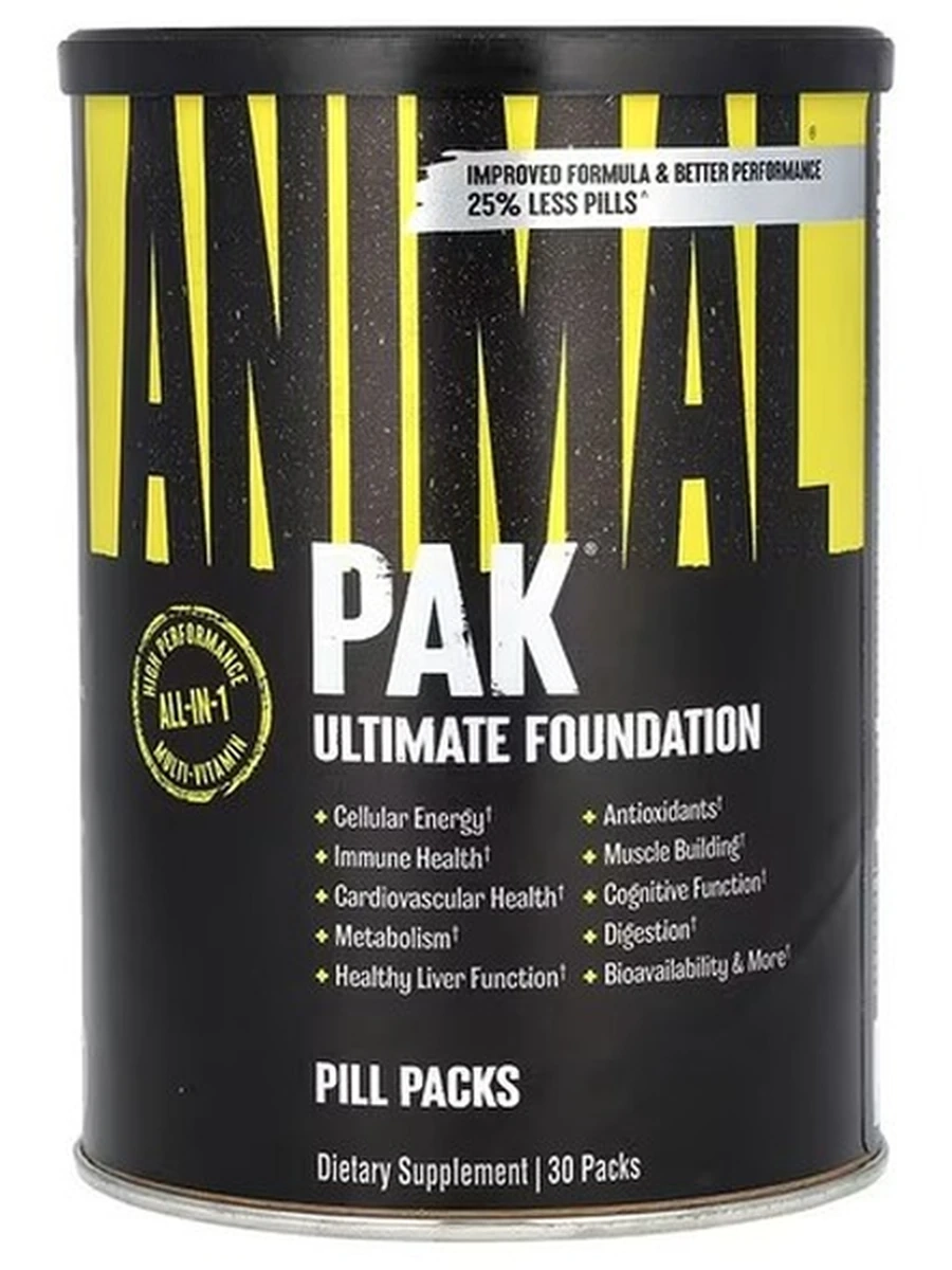 Витамины Animal PAK 30 порц.