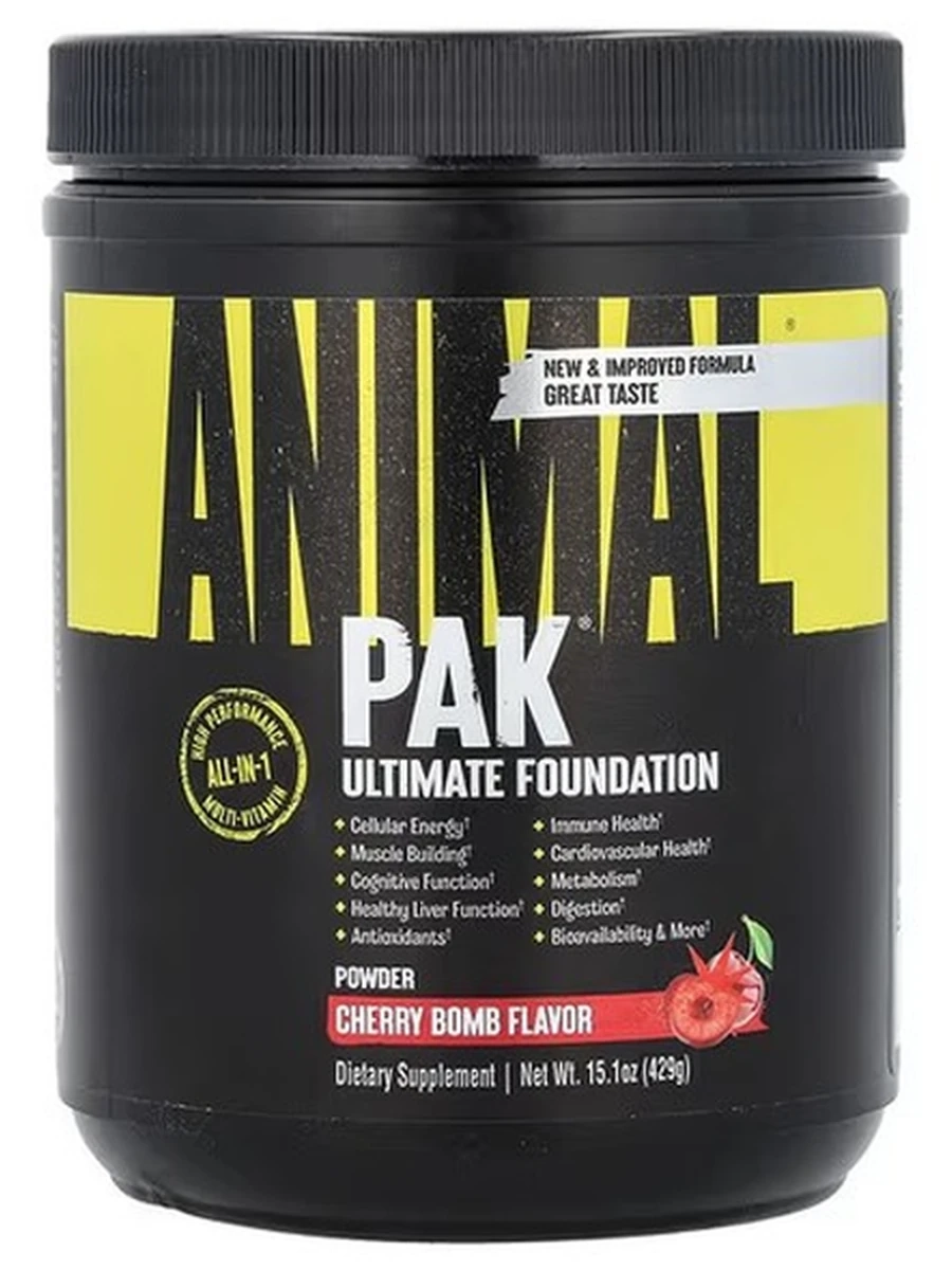 Витамины Animal PAK в порошке 429гр (30 порц.)