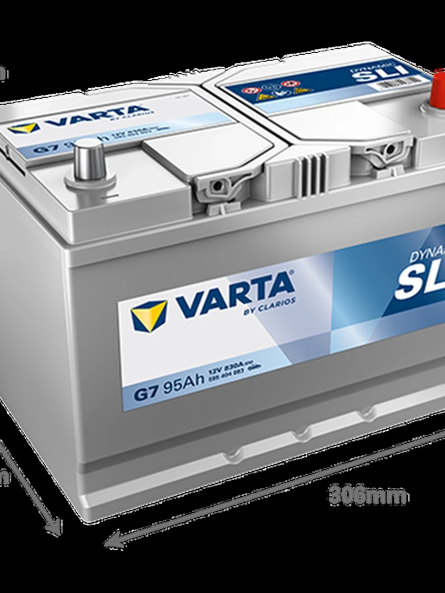 АКБ 95 Ah Varta Blue Dynamic (евро высокий) G7