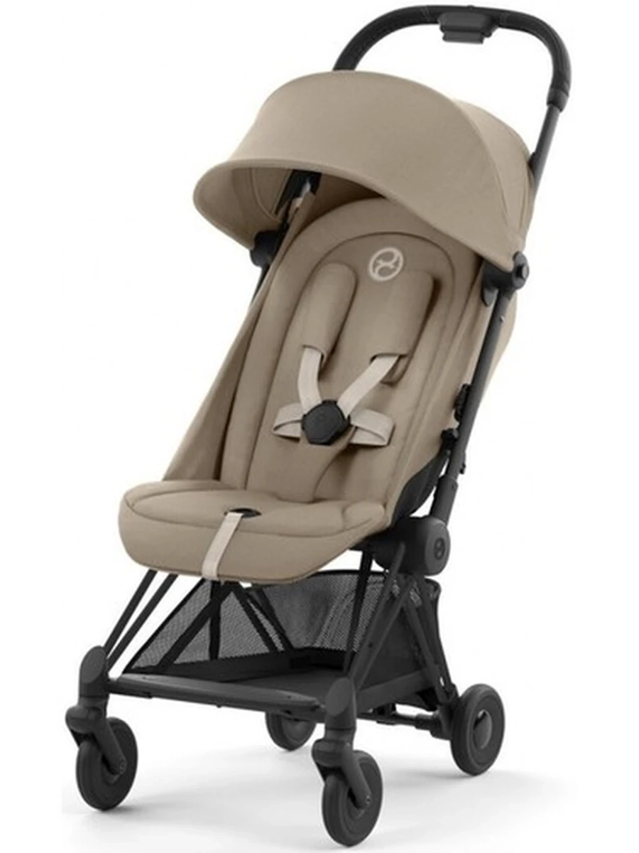 Cybex Coya Cozy Beige шасси matt black прогулочная коляска