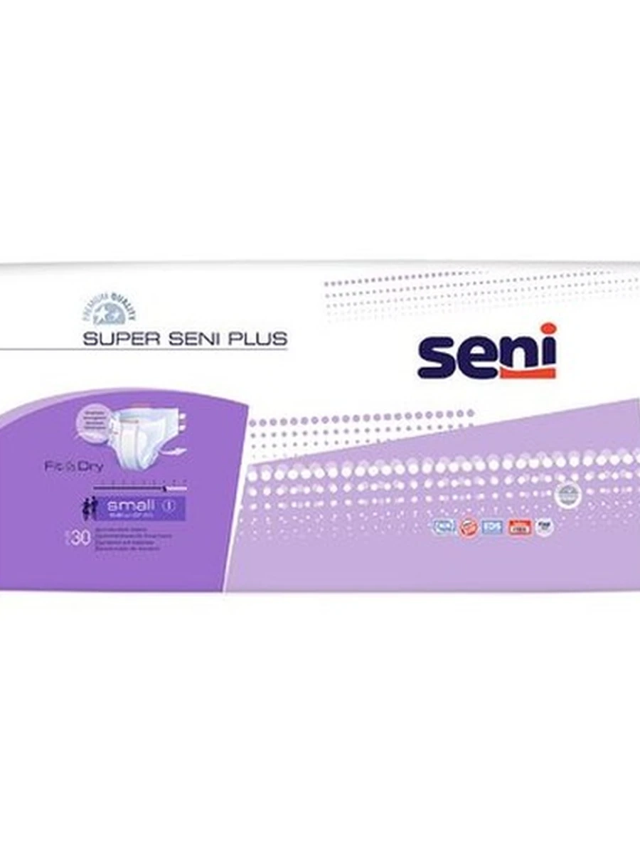 Подгузники для взрослых Super SENI Plus small 30 шт