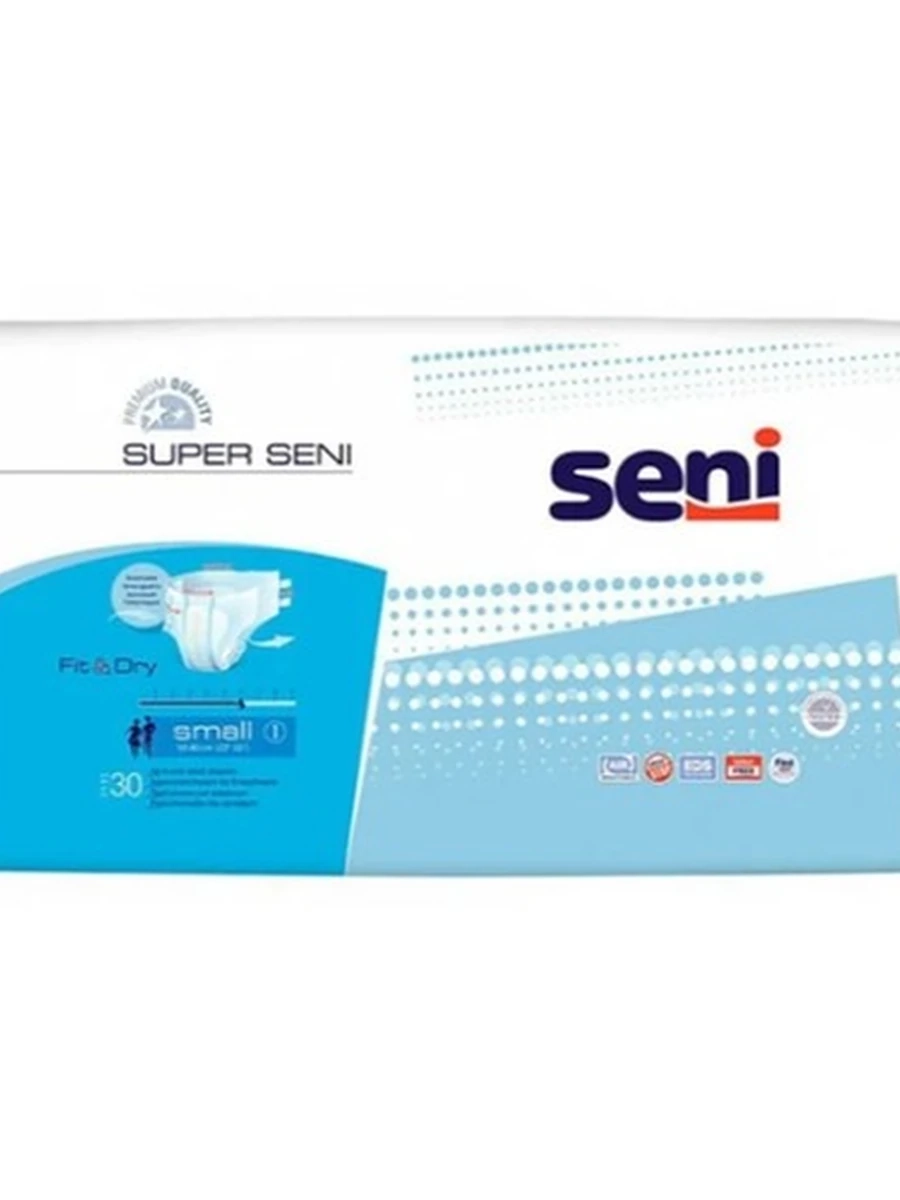 Подгузники для взрослых Super SENI small 30 шт
