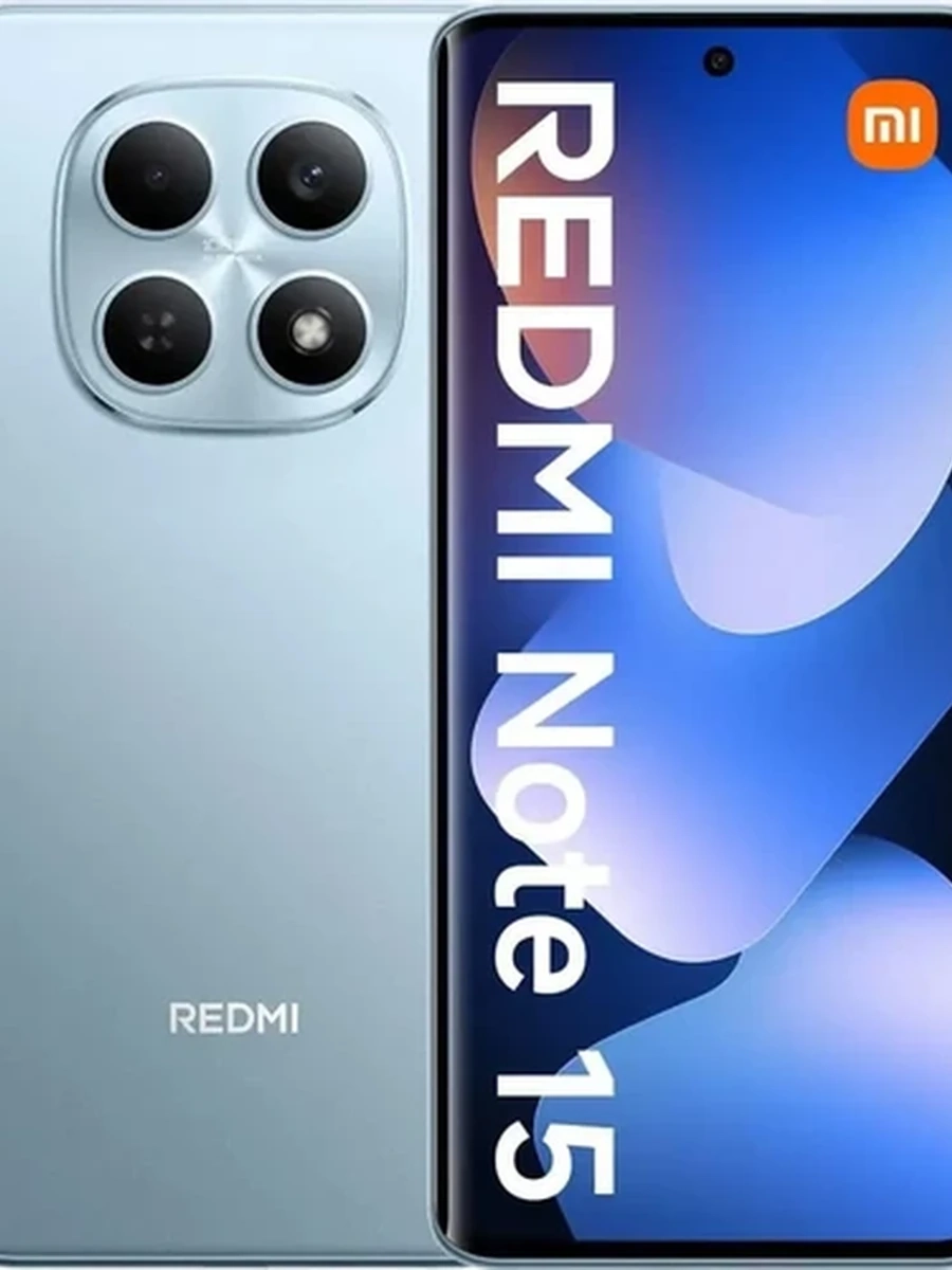 Смартфон Xiaomi Redmi Note 15 4G (8/256 ГБ, Синий)