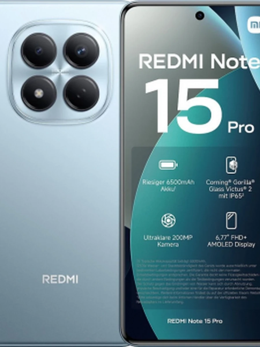 Xiaomi Redmi Note 15 Pro (8/256GB, Blue)