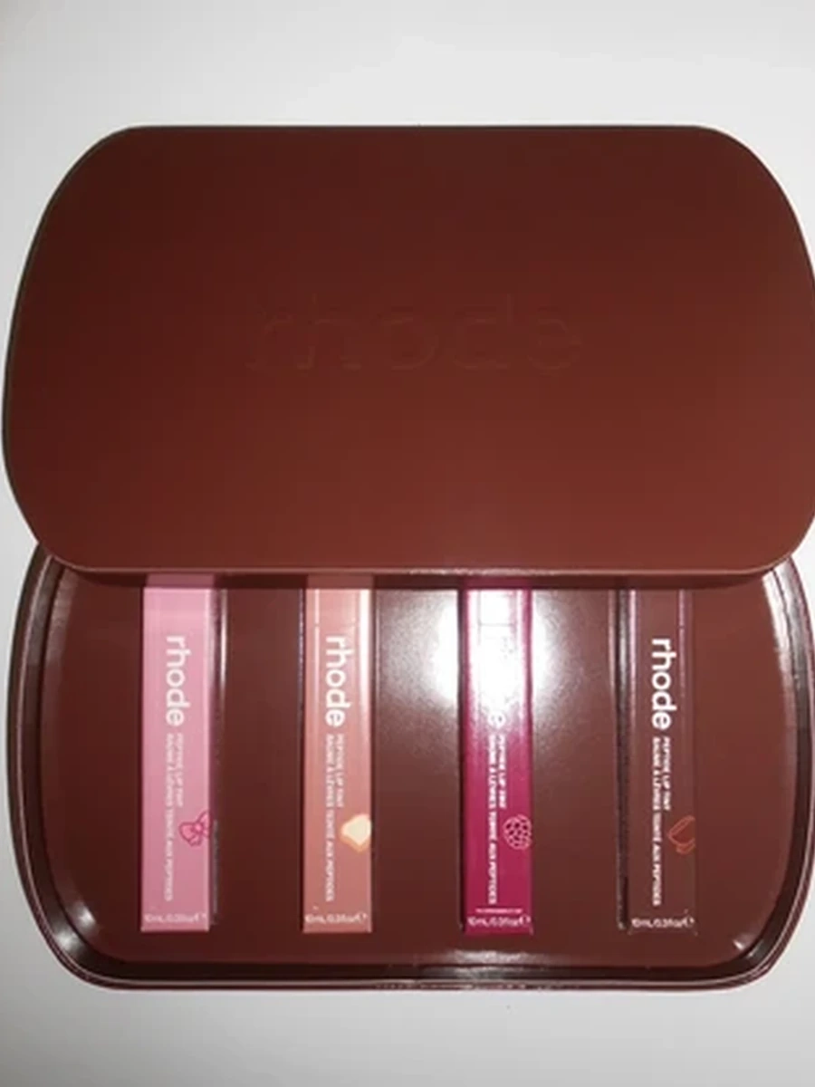 Набор ароматизированных пептидных тинтов для губ Rhode the scented Peptide Lip Tint Set