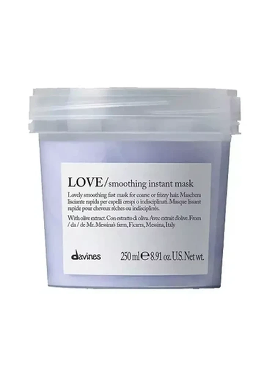 LOVE/Маска для разглаживания завитка  250МЛ - Love smoothing  instant mask 250ml