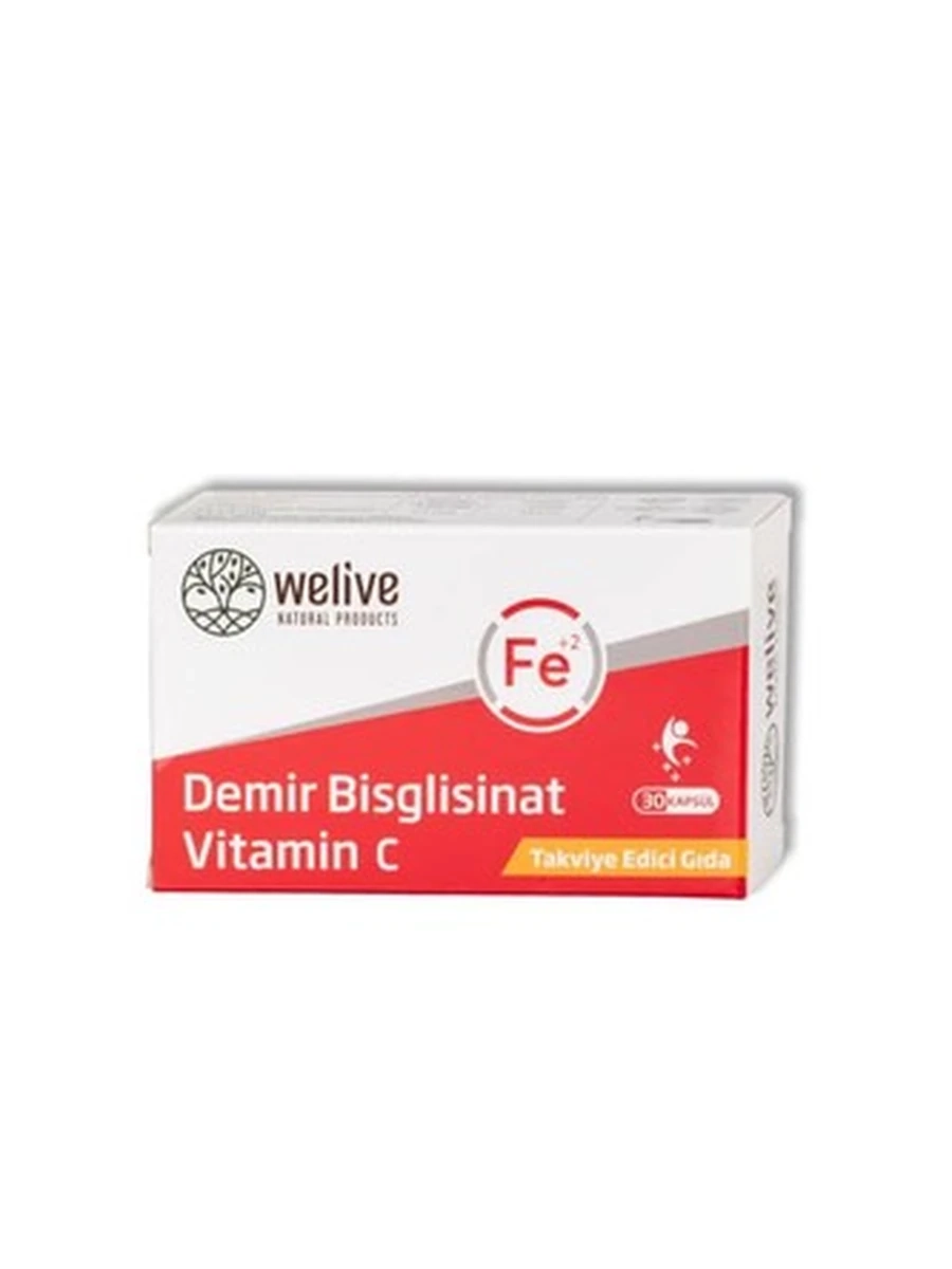 DEMİR BİSGLİSİNAT 30 CAP \  БИСГЛИЦИНАТ ЖЕЛЕЗА