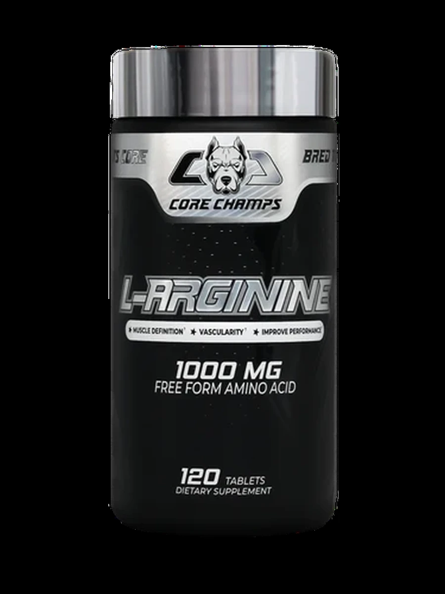 L-Arginine CORE CHAMPS 120 табл.