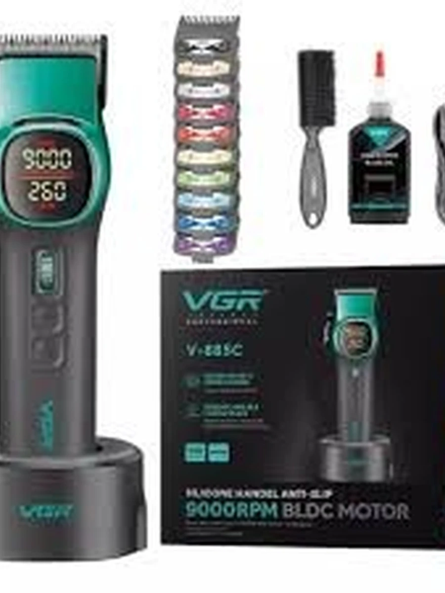 Профессиональная машинка для стрижки волос VGR V-885C.