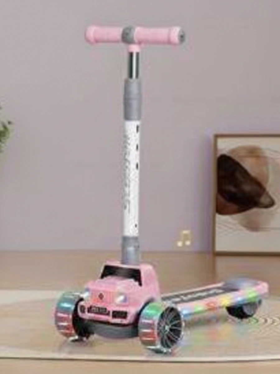 Самокат "Pink Glamour SUV" — Мечта каждой девочки
