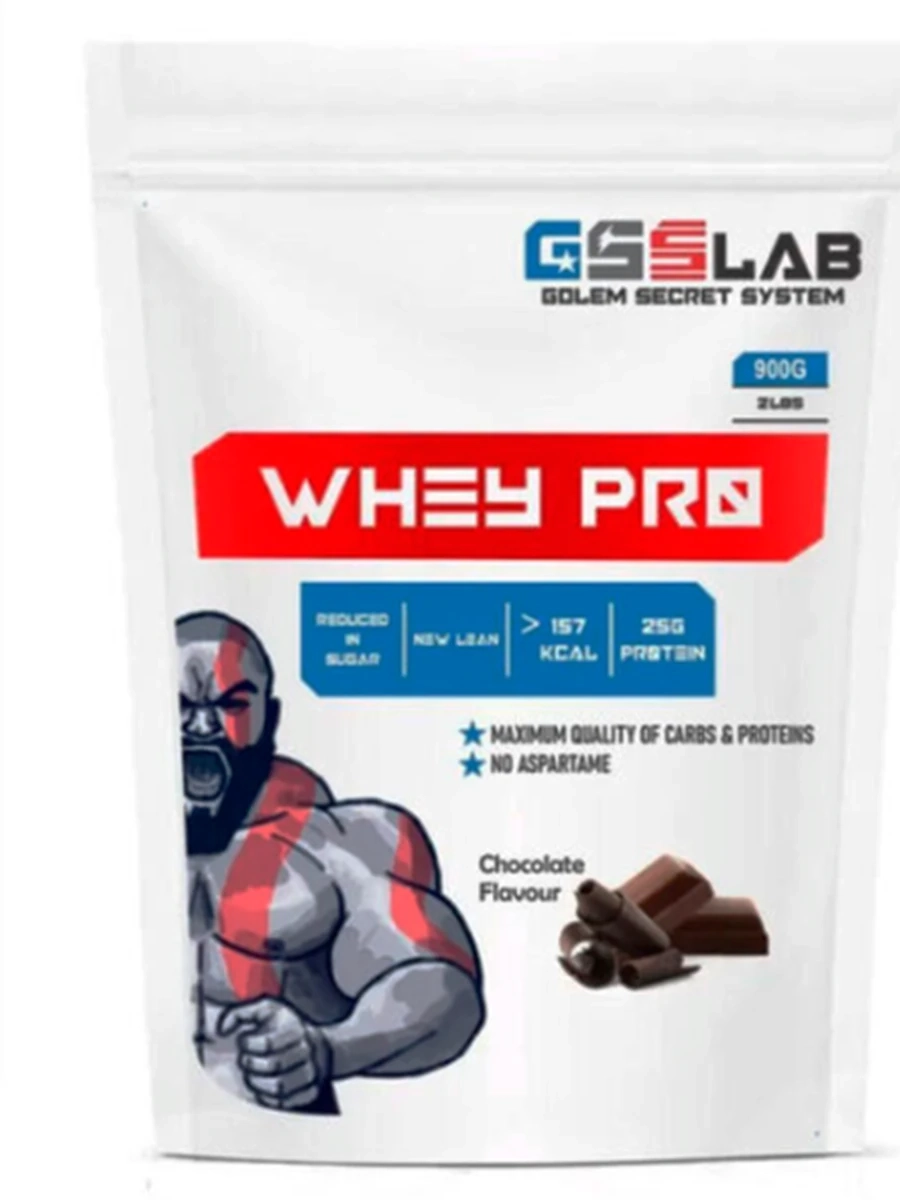 Сывороточный протеин. Whey protein, GSS LAB, 0,9кг