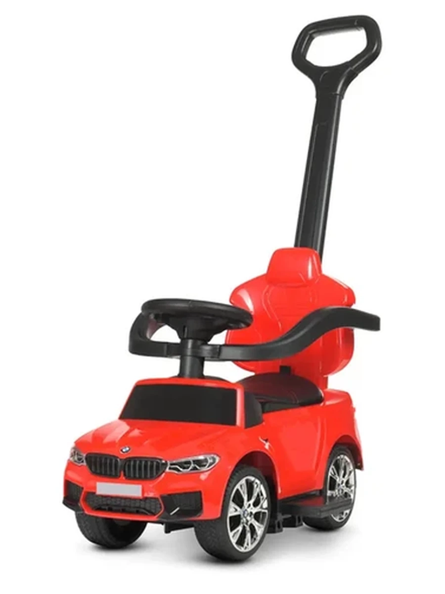 Детский толокар RiverToys BMW M5 с родительской ручкой