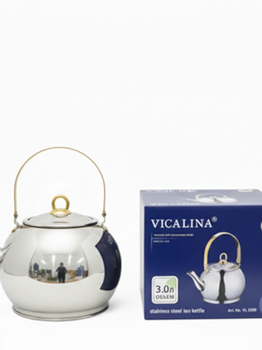 Чайник из нержавеющей стали VICALINA 4.5 л