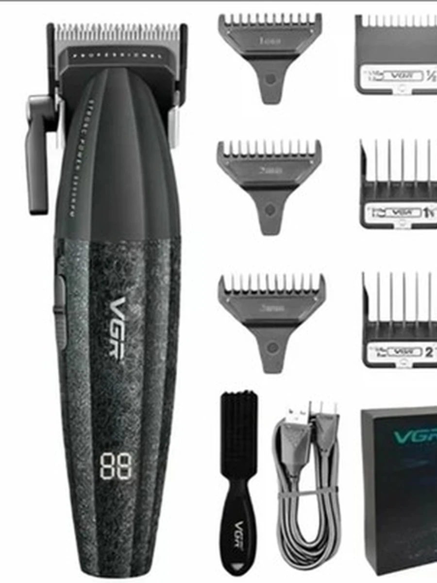 Профессиональный набор для стрижки VGR V-640 S2: машинка и триммер