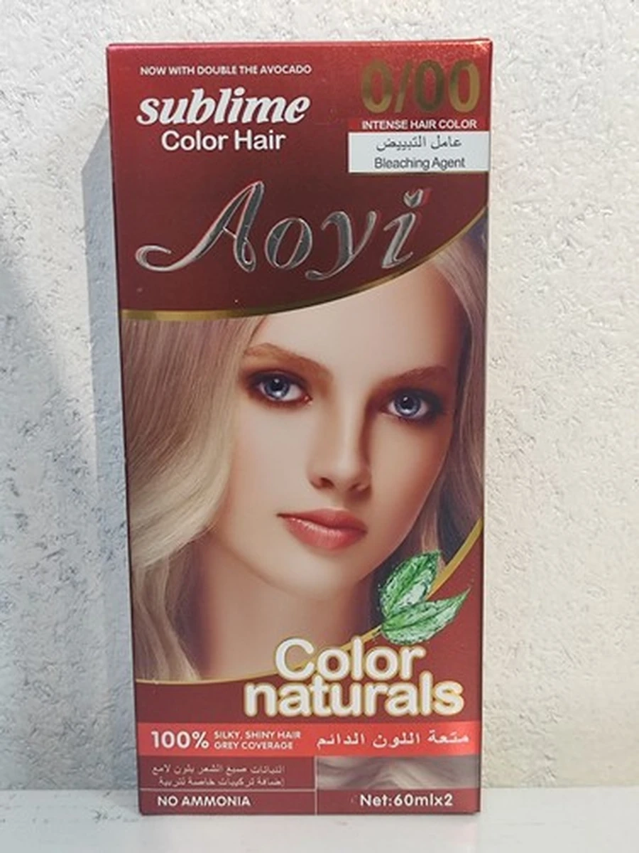 Краска для волос Sublime Color Hair без аммиака