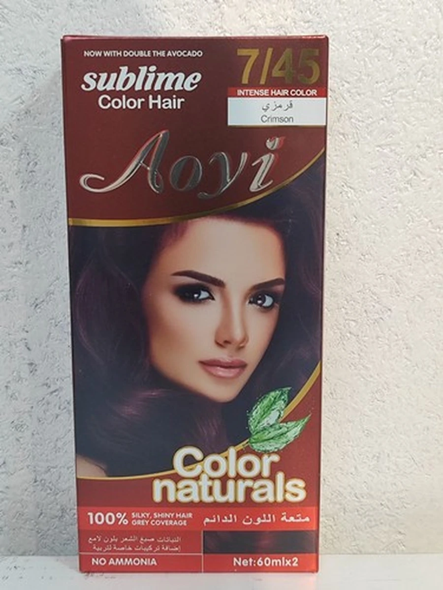 Краска для волос Sublime Color Hair без аммиака